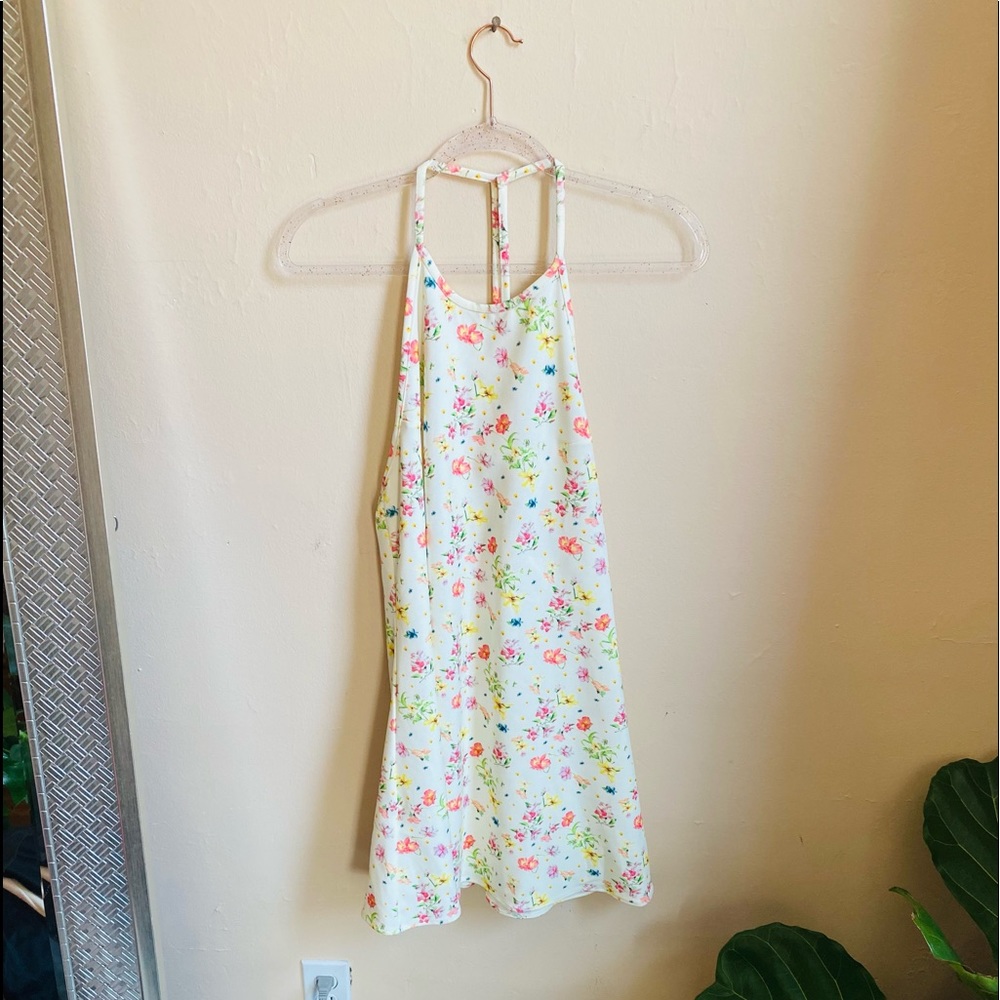 European Floral Dress